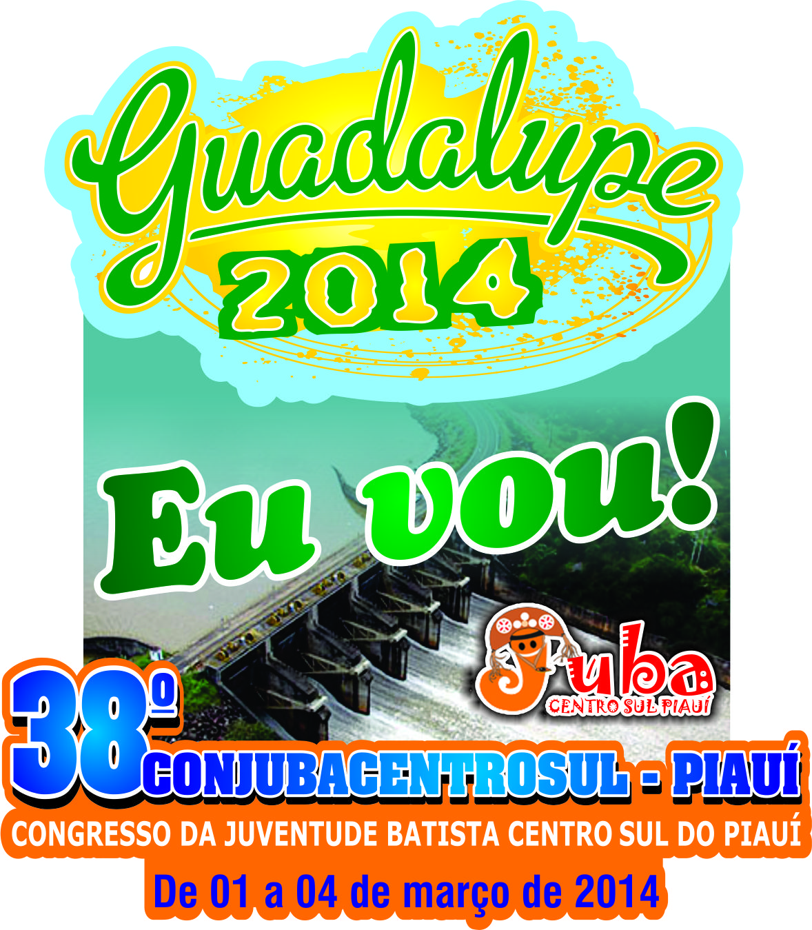 Faltam só 09 dias para o Inicio do 38°Conjuba (Congresso da Juventude Batista do Centro sul Piauí)