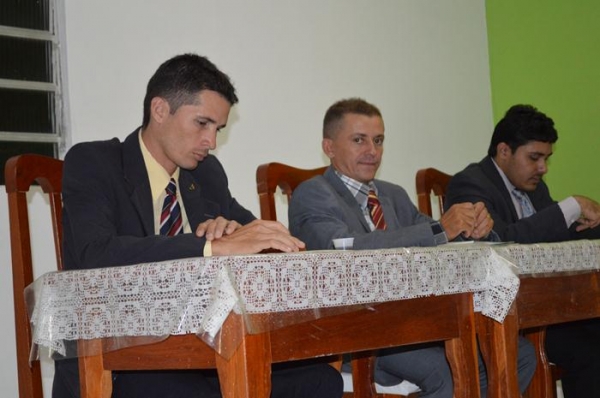 Abertura dos trabalhos do legislativo em Domingos Mourão. - Imagem 1