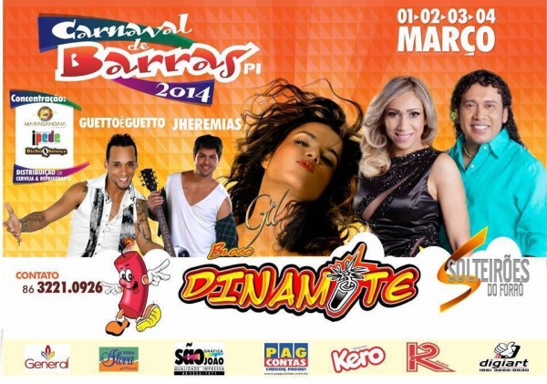 Carnaval de Barras no Bloco Dinamite...“EU VOU!”  - Imagem 2