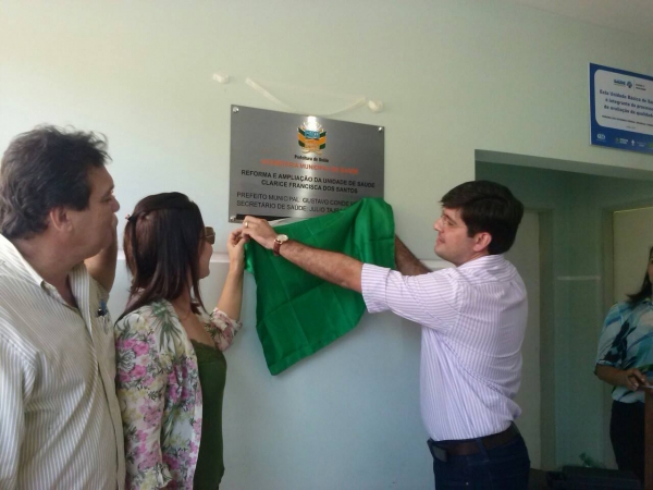 Prefeito entrega mais uma Unidade de Saúde reformada e ampliada - Imagem 7