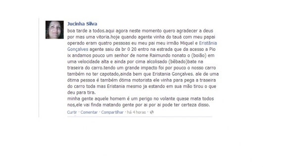 Ex- Prefeito de Pio IX se envolve mais uma vez em colisão de veículos - Imagem 1