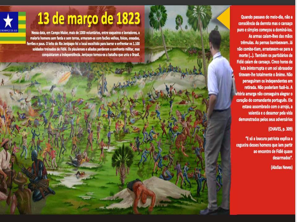 Batalha do Jenipapo vai ser tema de exposição no Congresso Nacional