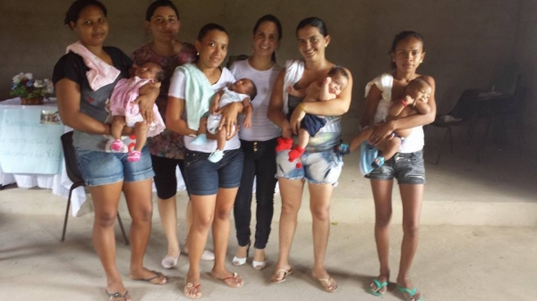 Palestra sobre aleitamento materno com gestantes e familiares. - Imagem 5