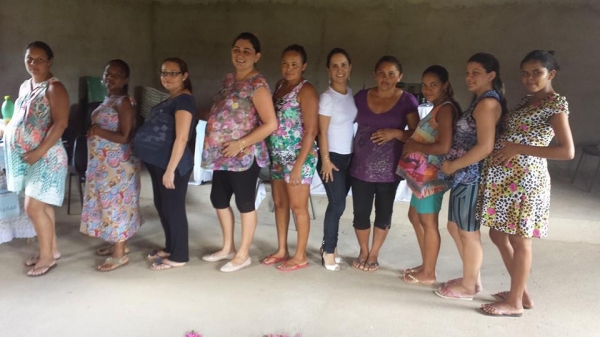 Palestra sobre aleitamento materno com gestantes e familiares. - Imagem 7