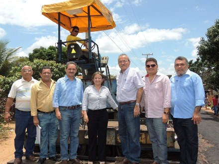 Iniciadas as obras de asfaltamento de ruas de Pedro II