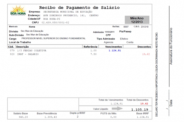 Pela primeira vez prefeitura de Boa Hora paga férias de professores sobre 45 dias - Imagem 1
