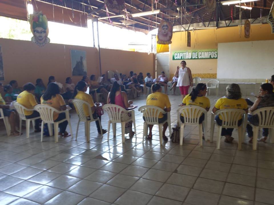 Reunião de Produção da Equipe de Saúde.