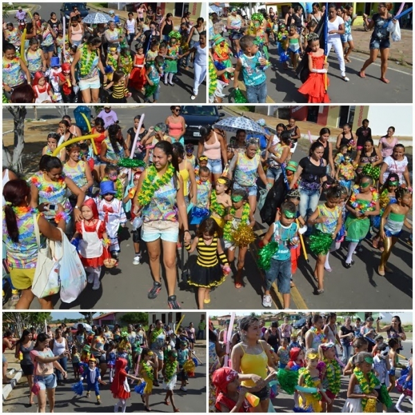CARNAVAL 2014: Secretaria de educação realiza carnaval das crianças em Caxingó - Imagem 1