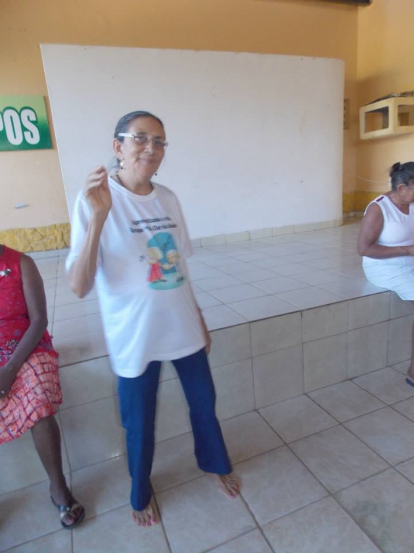 Atividades com os idosos do Grupo na Flor da Idade. - Imagem 4