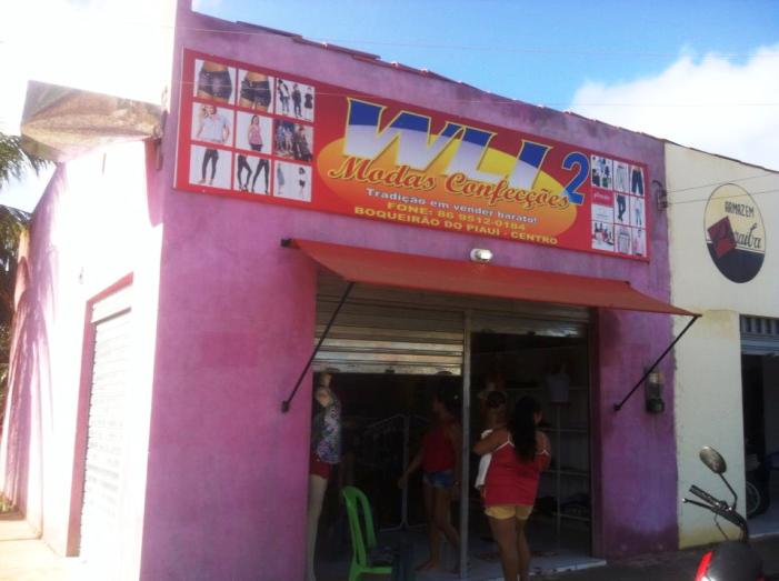 Bandidos fazem arrastão a loja de confecções em Boqueirão do Piauí