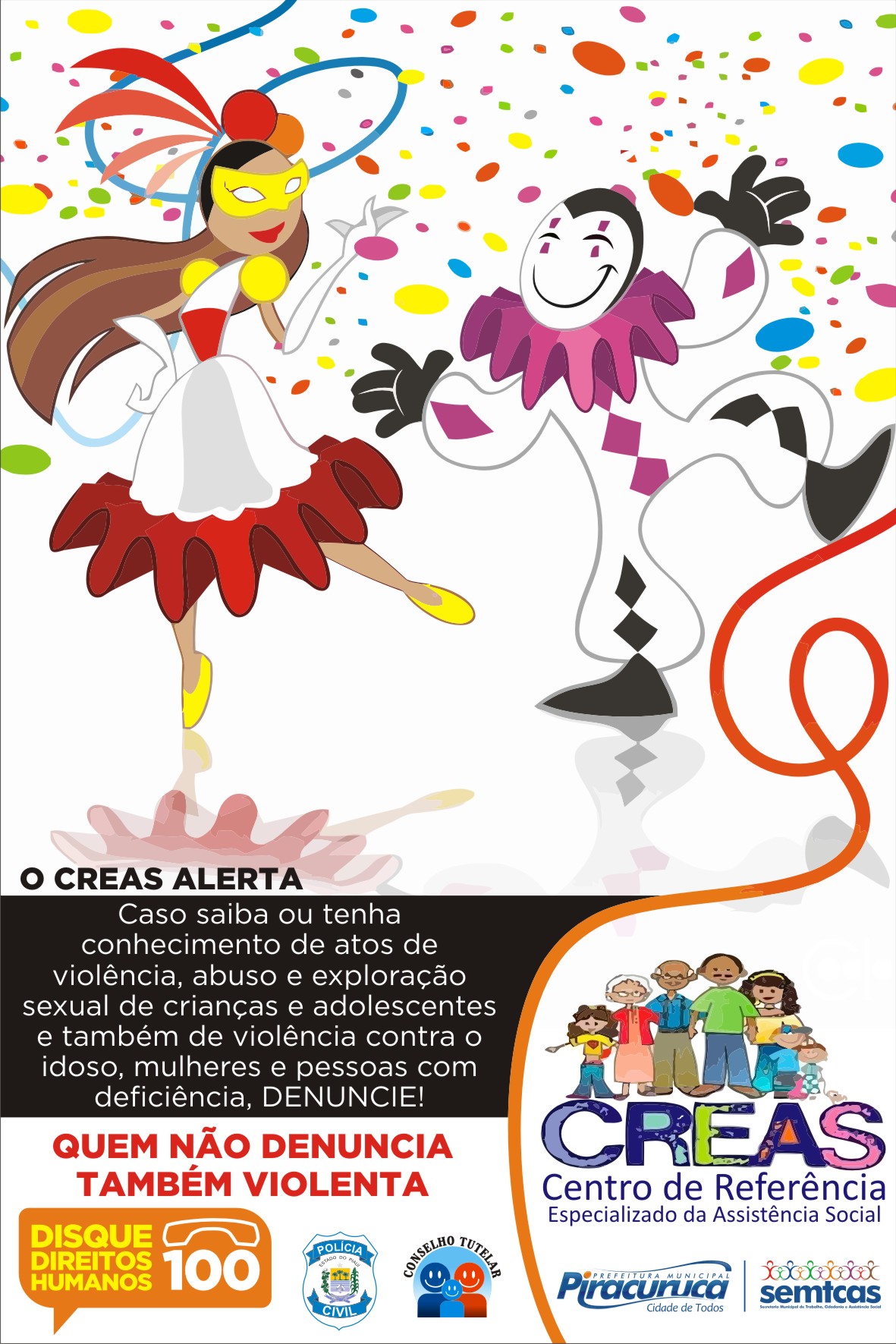 CREAS realizará campanha socioeducativa em Piracuruca