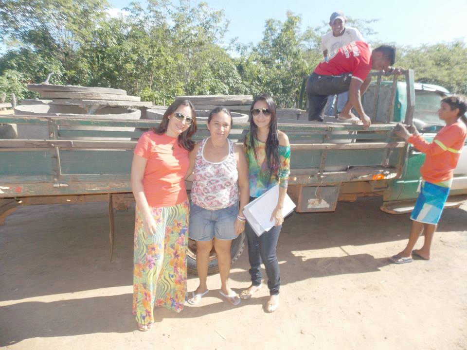 Assistência Social faz entrega de manilhas.