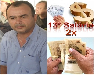MASSAPÊ: Ex-prefeito Sousinha recebeu 13º salário duas vezes em um só ano, Veja!