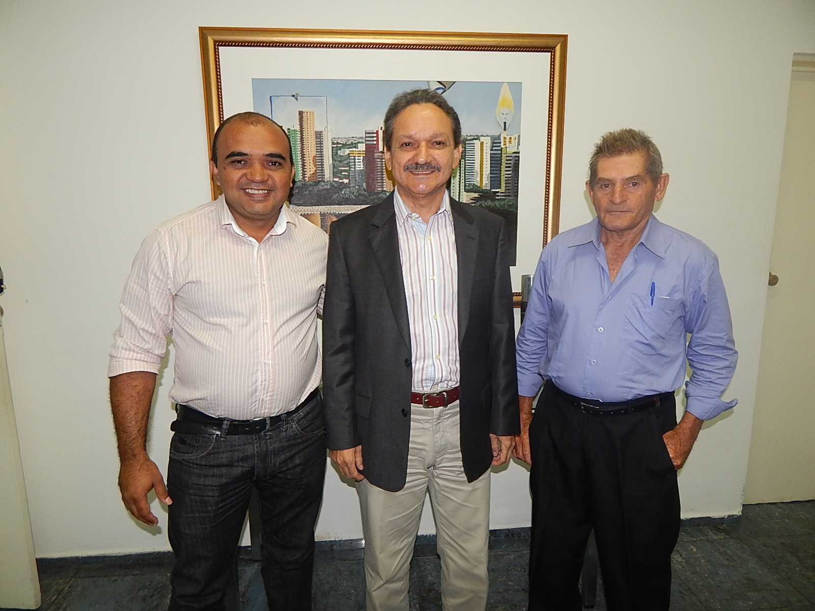  Prefeito Manoel Dedé Vai até o Palácio de Karnak em busca de obras para a cidade 