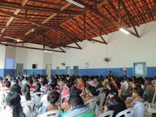Aula inaugural dos cursos do PRONATEC em parceria com o SENAC em Curralinhos - Imagem 10