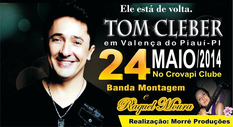 Confirmado: Tom Cleber em Valença