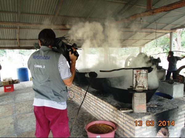 TV Antares faz reportagem e engenho de rapadura em Boa Hora - Imagem 16