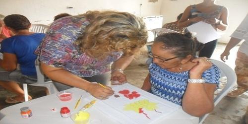 Idosos de Santo Inácio participaram de oficina de Pintura  - Imagem 4