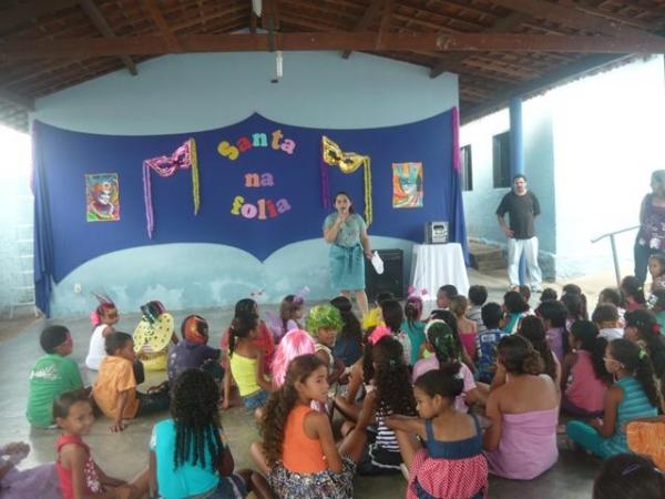 Escola Municipal Santa Catarina Desenvolveu projeto durante o Carnaval - Imagem 1