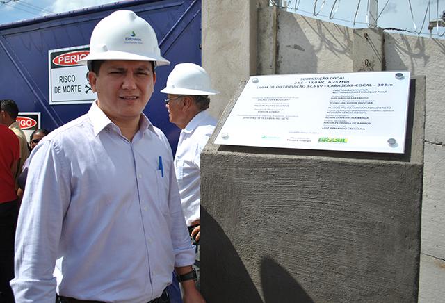 Rubens Vieira participa da inauguraçãâ€‹o da subestação Cocal