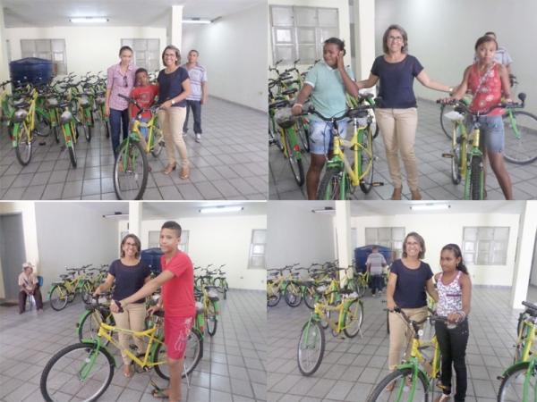 Estudantes de Francinópolis recebem bicicletas do Programa Pedala Piauí - Imagem 2