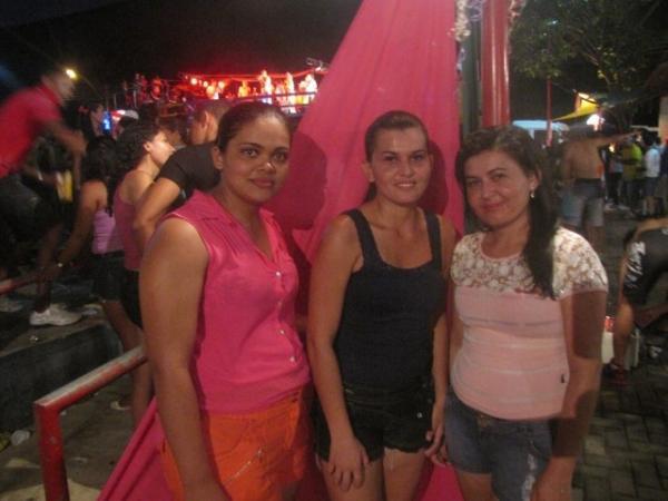 Duas bandas fizeram a animação da galera na primeira noite de carnaval em Miguel Alves - Imagem 9