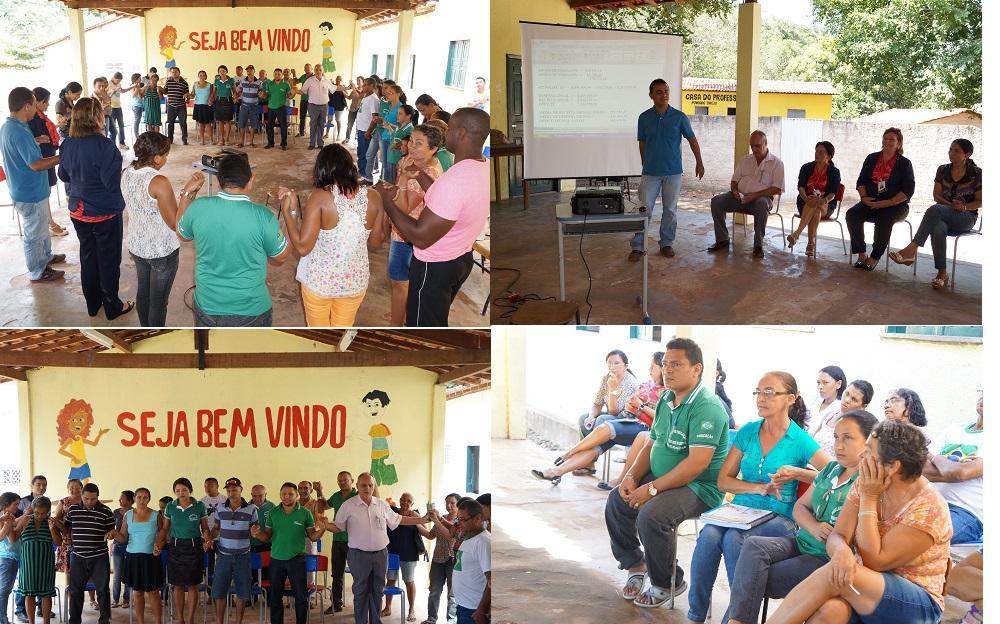 Prefeito  Raimundo Ferreira participa de reunião com os funcionários da regional Brejo e Deserto e fala sobre  o projeto da previdência própria