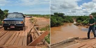 Padre interdita ponte sob o Rio Canindé - Imagem 2