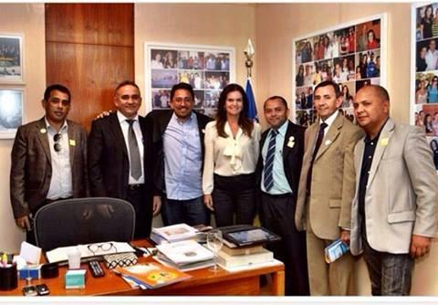prefeito chico pereira vai a brasilia ao gabinete da deputada federal   Iracema Portella