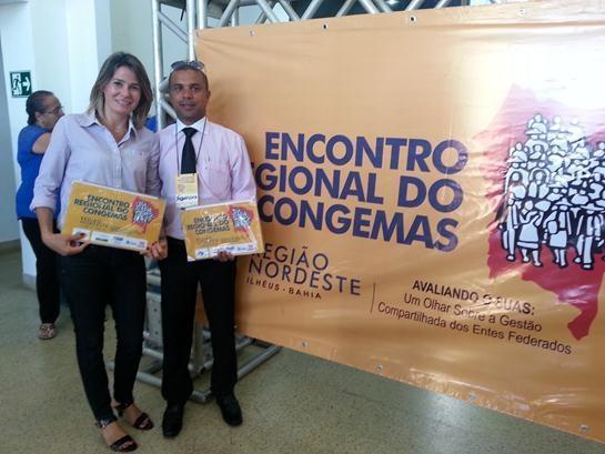 Equipe da Secretaria Municipal Assistência Social participa do Encontro do CONGEMAS - Imagem 2