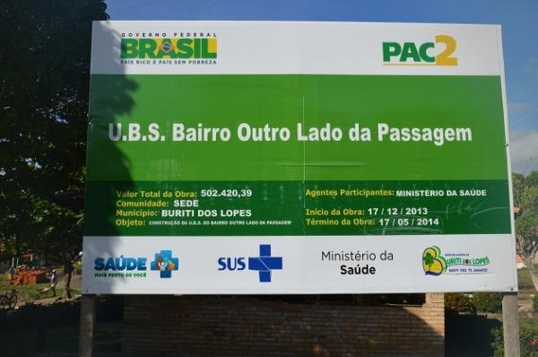Prefeitura de Buriti dos Lopes está construindo UBS no bairro Outro Lado da Passagem - Imagem 1