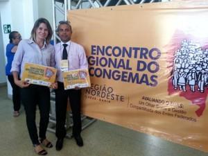 Equipe da Secretaria Municipal Assistência Social participa do Encontro do CONGEMAS