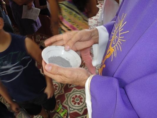 Missa de quarta-feira de cinzas; tempo de recolhimento