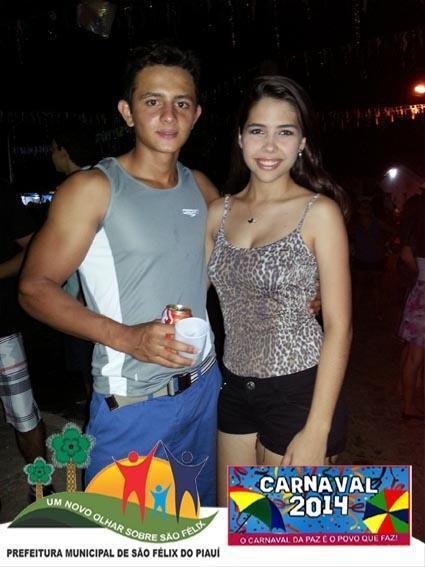 Animação tomou conta da terceira noite de carnaval em São Félix/PI - Imagem 1