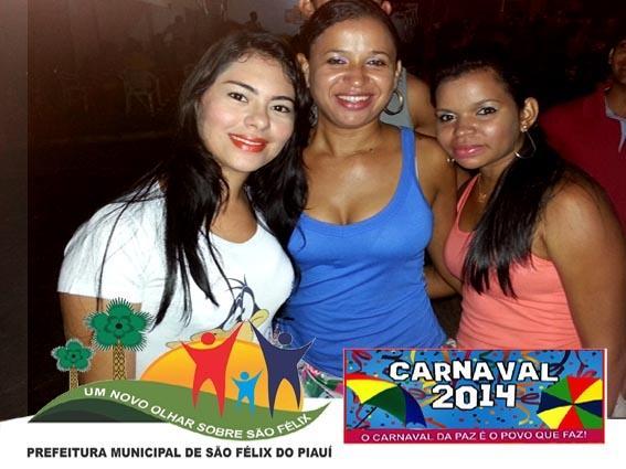 Animação tomou conta da terceira noite de carnaval em São Félix/PI - Imagem 4
