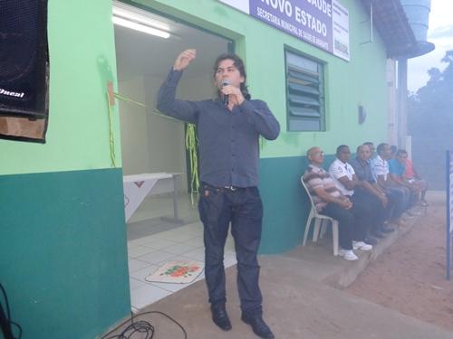 Mais uma inauguração da Secretaria Municipal de Saúde