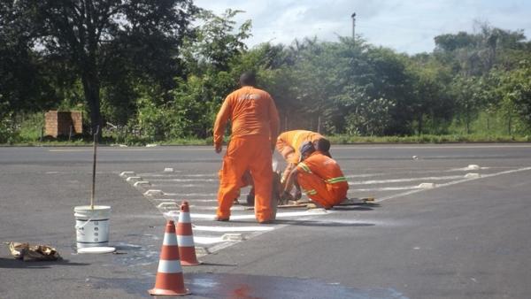 Sinalização da PI320 que liga Nossa Senhora de Nazaré a BR343 - Imagem 3