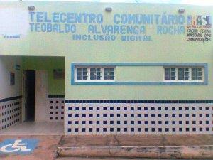 Nesta segunda feira reabertura do TELECENTRO comunitário da cidade de Arraial - PI.