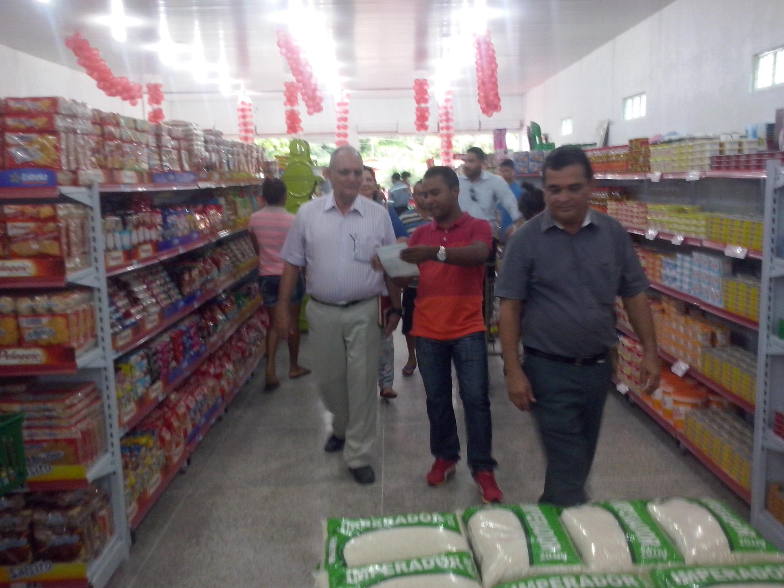 São Pedro do Piauí: Inauguração do Atacadão do Bom Preço.