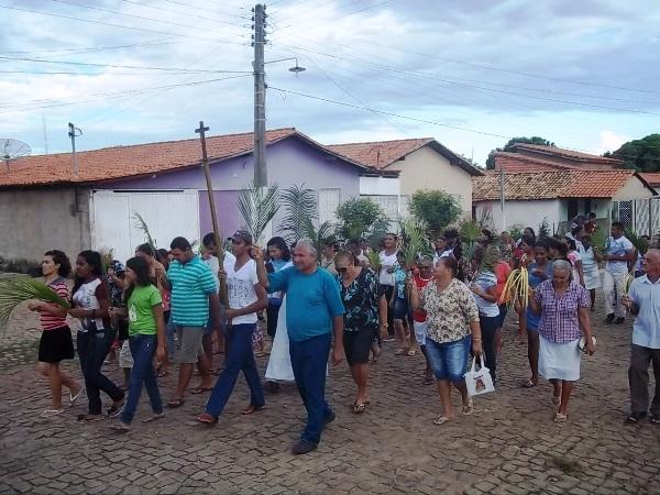 Confira como foi a procissão de ramos em Agricolândia - Imagem 9