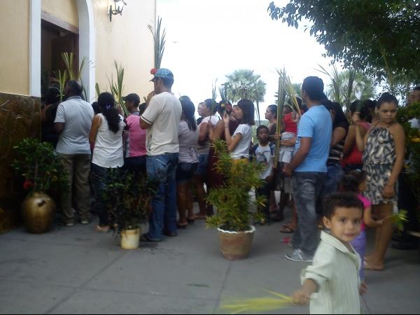 Domingo de Ramos reune centenas de Fieis Em Morro do Chapéu - Imagem 1