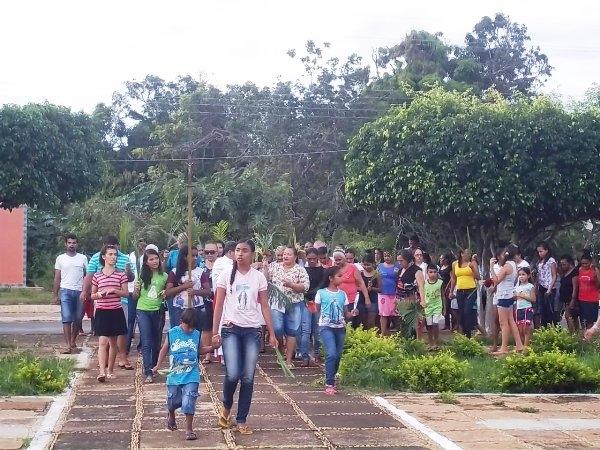 Confira como foi a procissão de ramos em Agricolândia - Imagem 6
