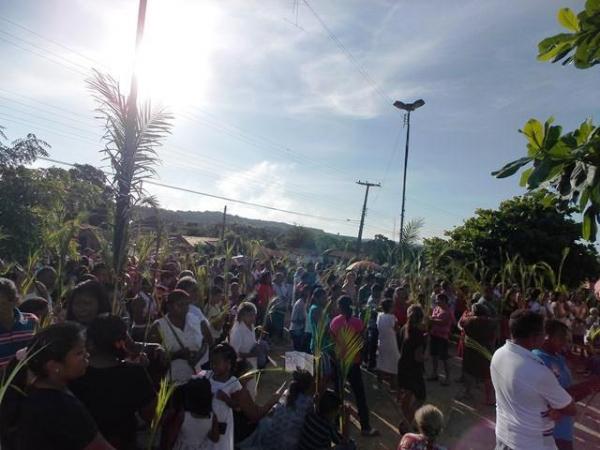 Procissão e missa do Domingo de Ramos abrem Semana Santa em Batalha - PI - Imagem 18
