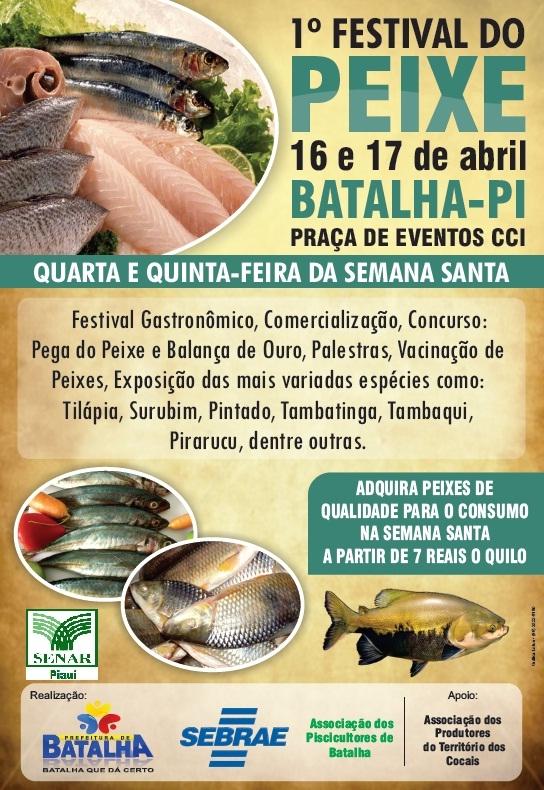 I Festival do Peixe em Batalha  PI - Imagem 2