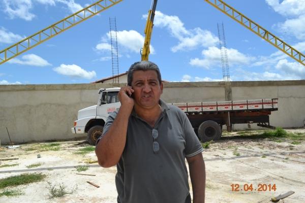 Primeiro Ginásio Poliesportivo de Boa Hora começa a ser coberto - Imagem 11