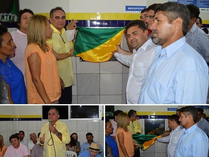 Prefeito Bernildo Val inaugura UBS na zona rural do município de Buriti dos Lopes