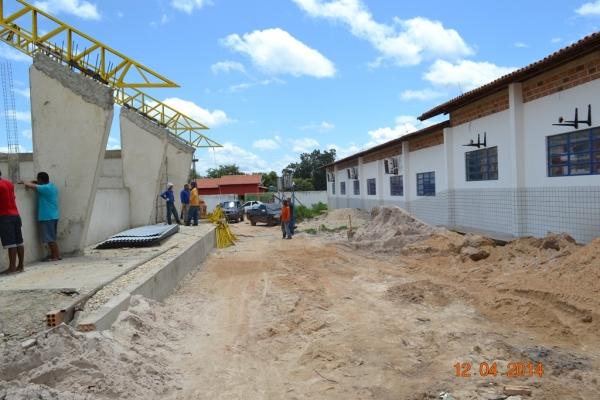 Primeiro Ginásio Poliesportivo de Boa Hora começa a ser coberto - Imagem 8