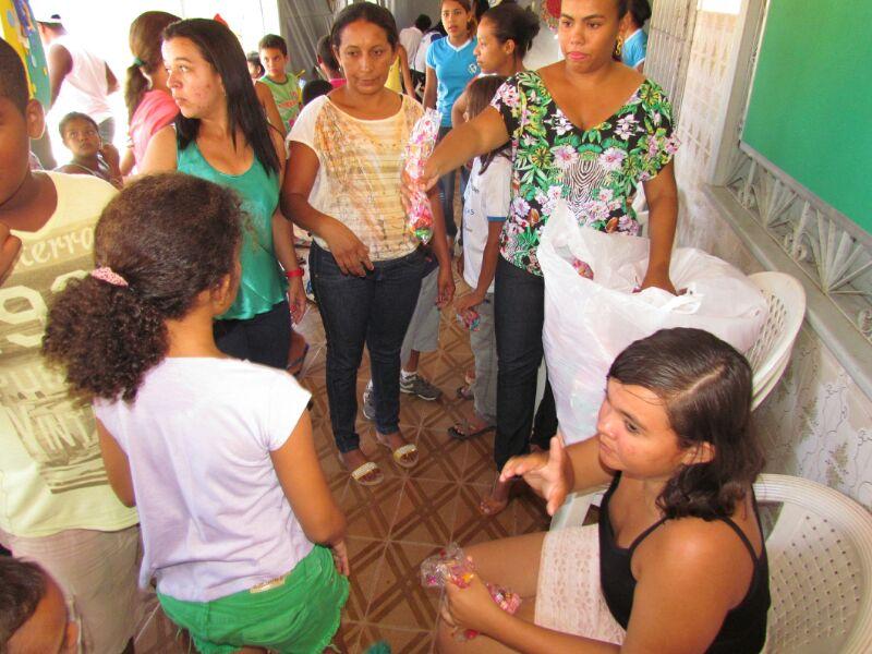 SCFV realiza festinha da Páscoa