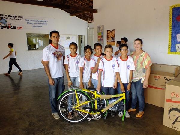 Secretaria Municipal de Educação de Dom Expedito Lopes entrega  bicicletas do Programa Pedala Piauí.  - Imagem 9