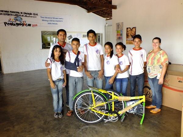 Secretaria Municipal de Educação de Dom Expedito Lopes entrega  bicicletas do Programa Pedala Piauí.  - Imagem 6